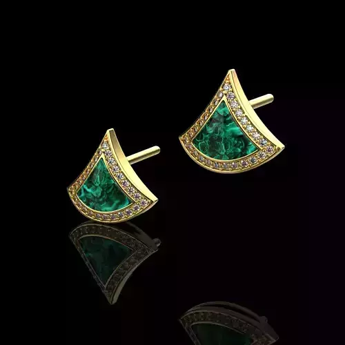 bulgari stud earrings