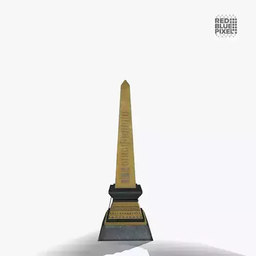 Obelisk Low-poly 3D model