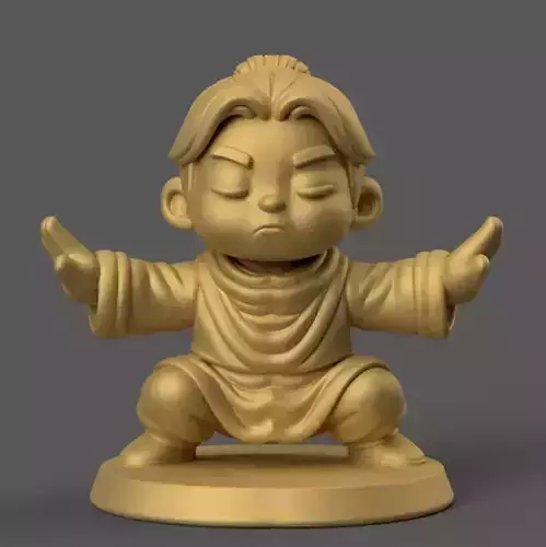 Mini Tai Chi Master 3D Model 3D print model