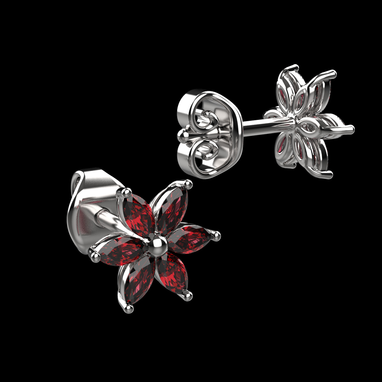 earrings 78 3D print model_1