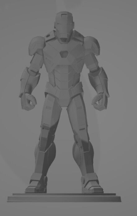 ironman figur homedecor 3D print model_15