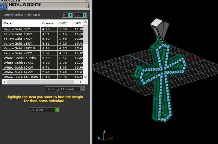 cross pendant 65 3D print model_15