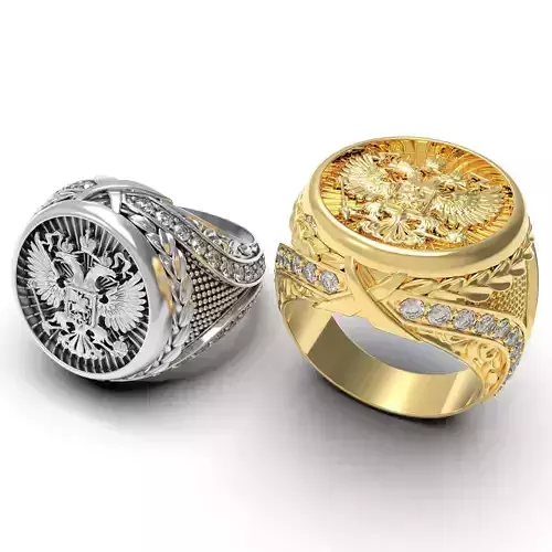 Ring Eagle Russian men