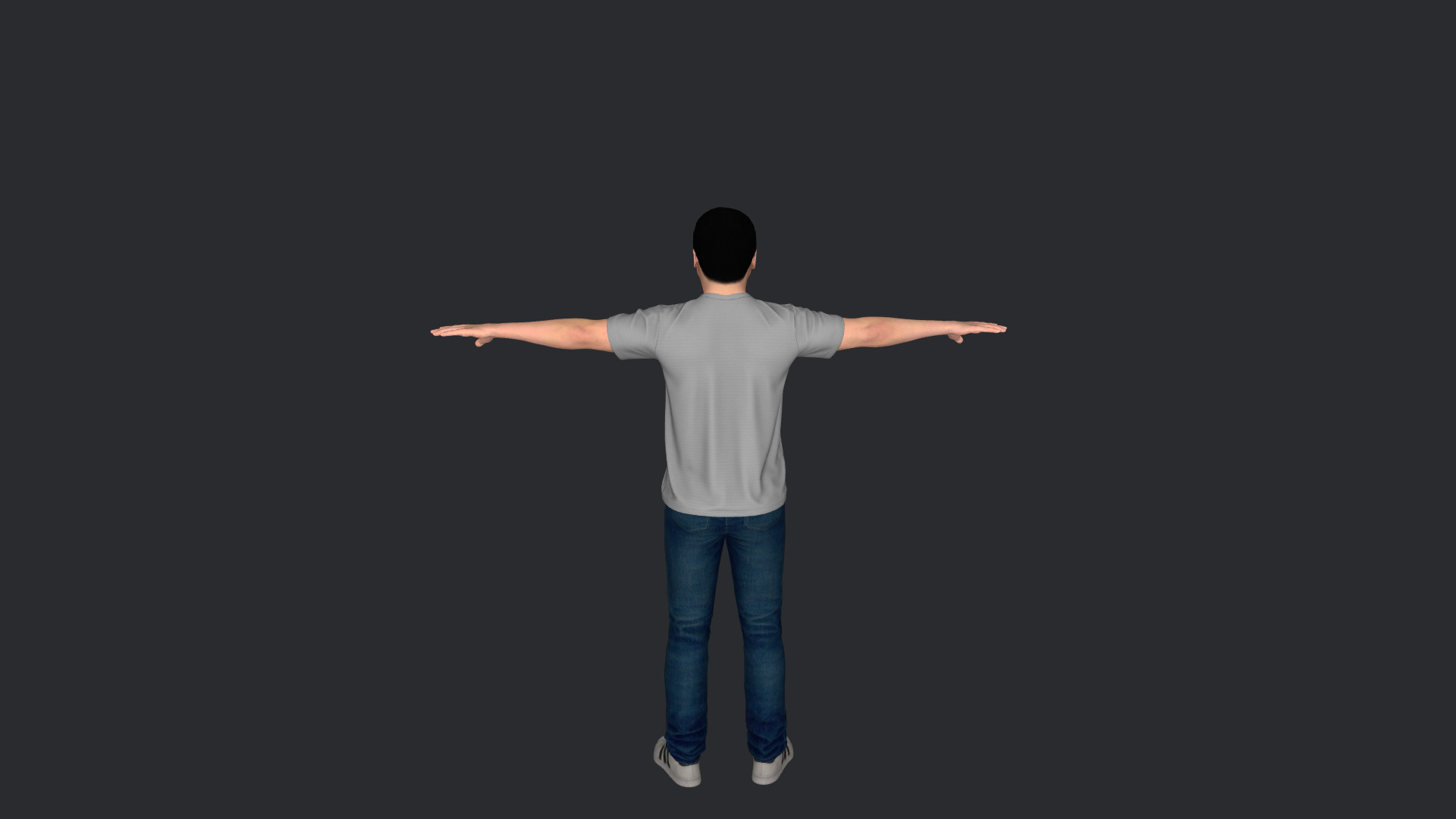 Xi Jinping Hyper Realistic Full Body  Rigged 3D Character 3D model_22