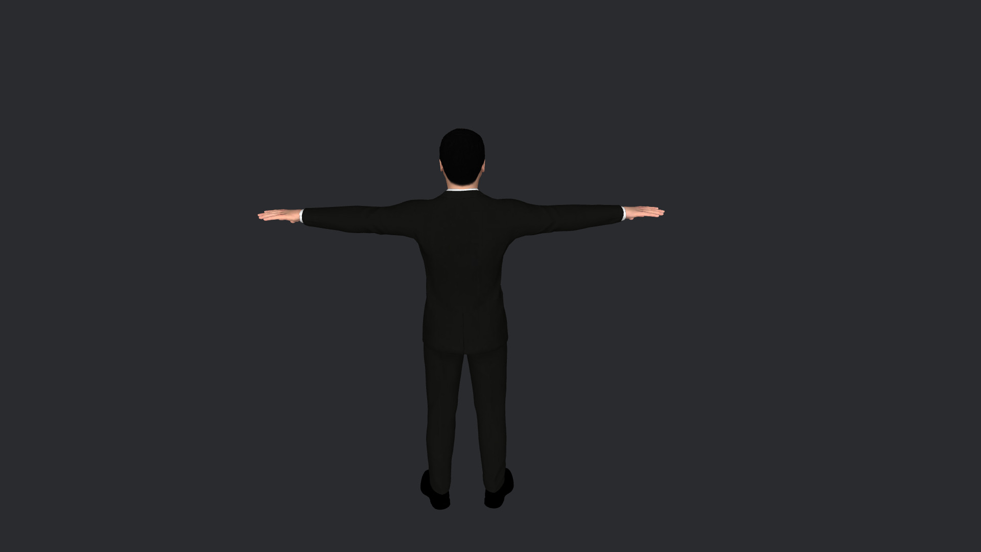 Xi Jinping Hyper Realistic Full Body  Rigged 3D Character 3D model_4