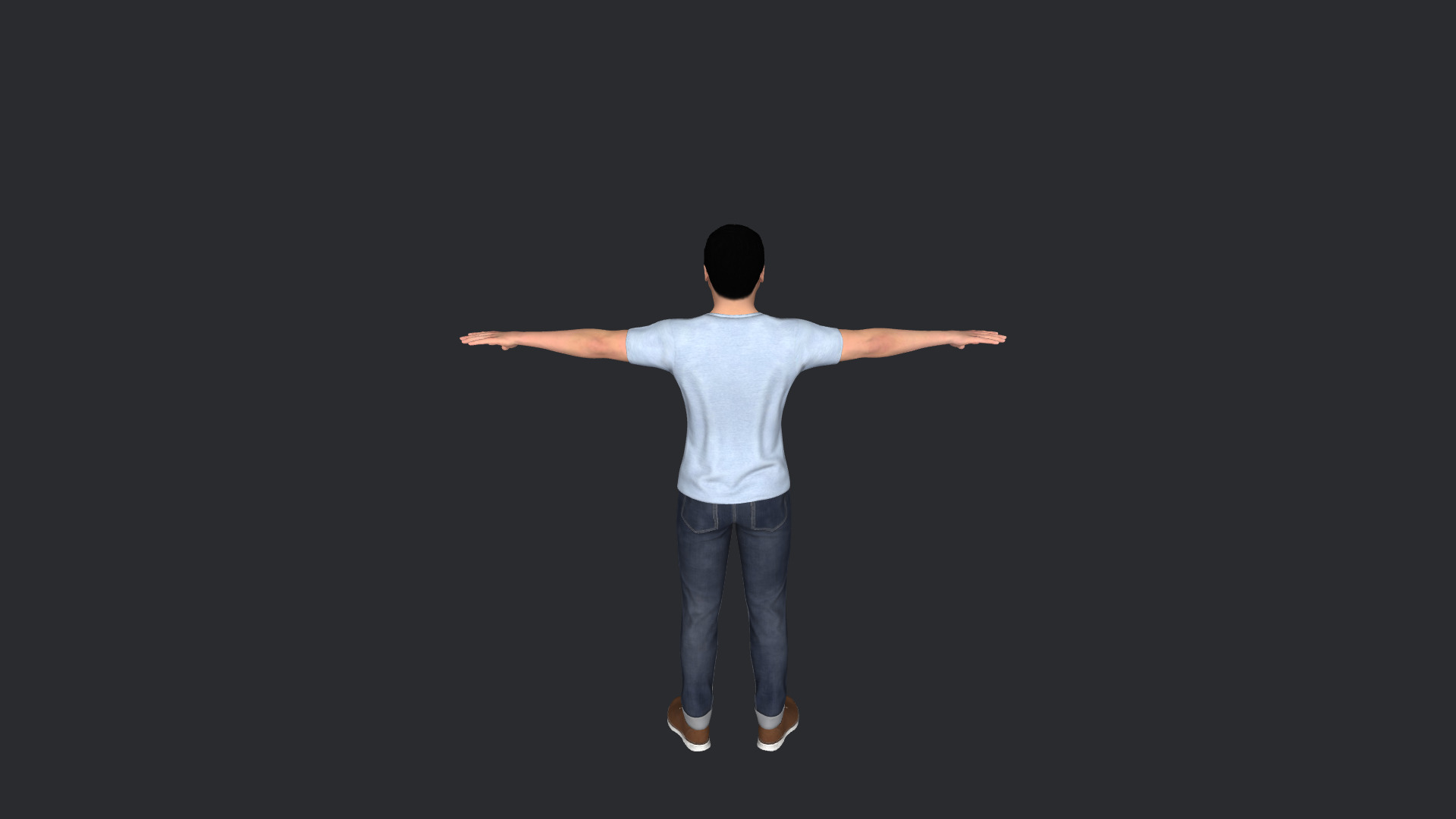 Xi Jinping Hyper Realistic Full Body  Rigged 3D Character 3D model_12