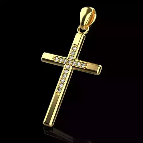 cross pendant 30