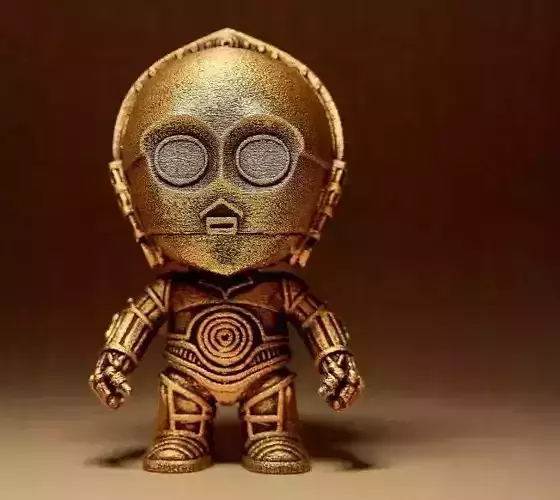 Mini C3PO Figurine