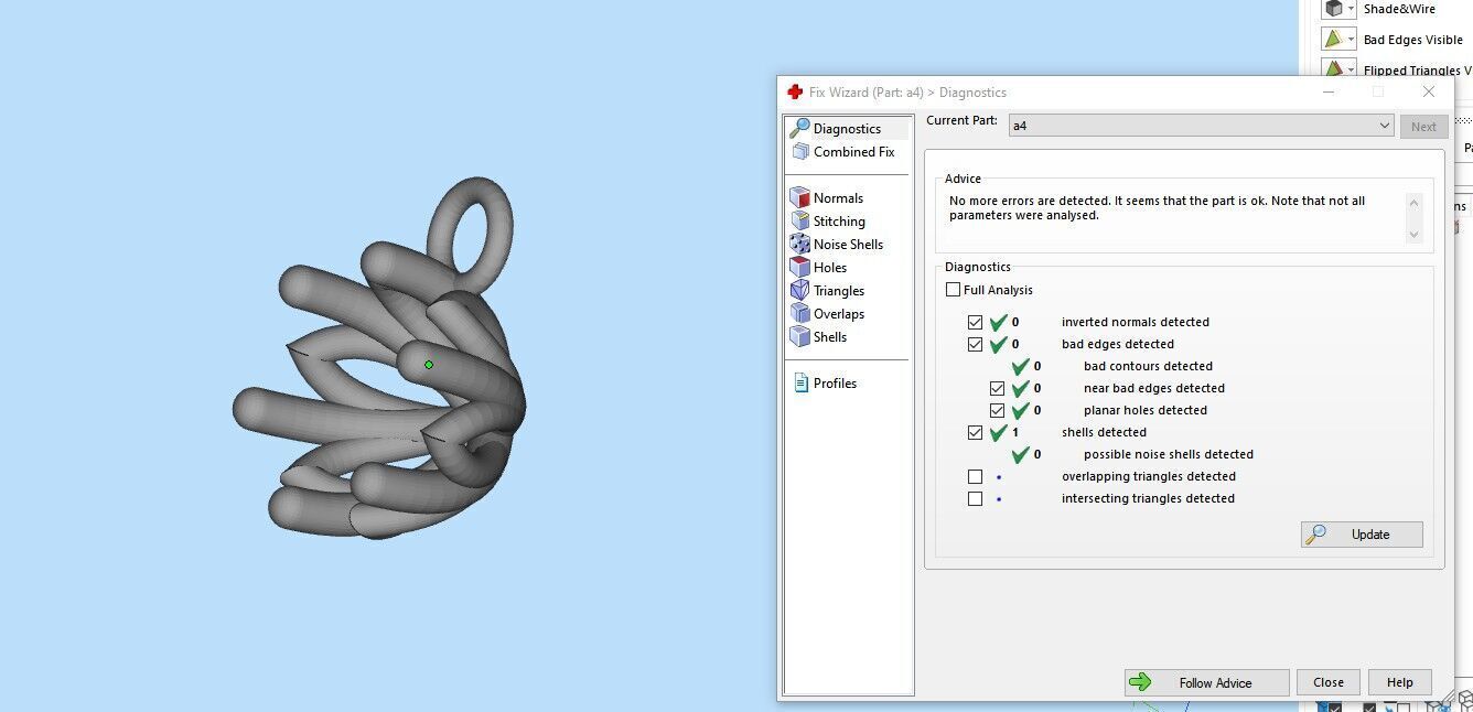 earrings 023 3D print model_11