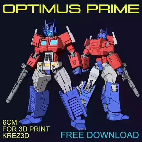 Optimus Prime Free 3D print model