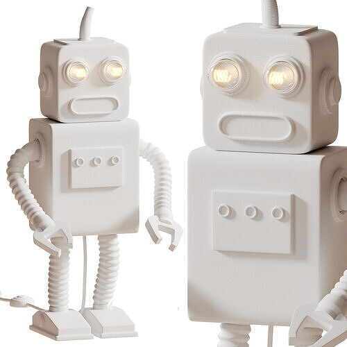 Robot Lamp by Seletti 3D model