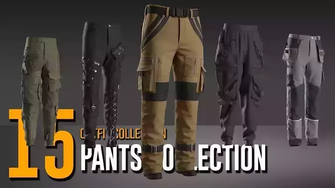 15 Pants Wear Collection- VOL 28