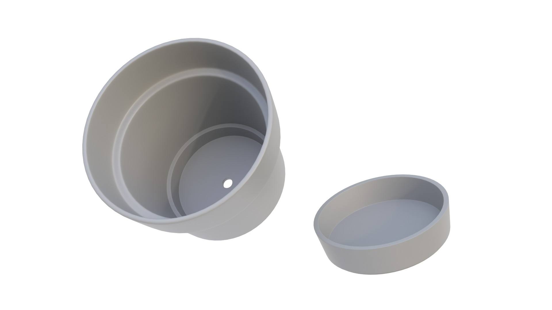 Flower pot 02 3D model_10