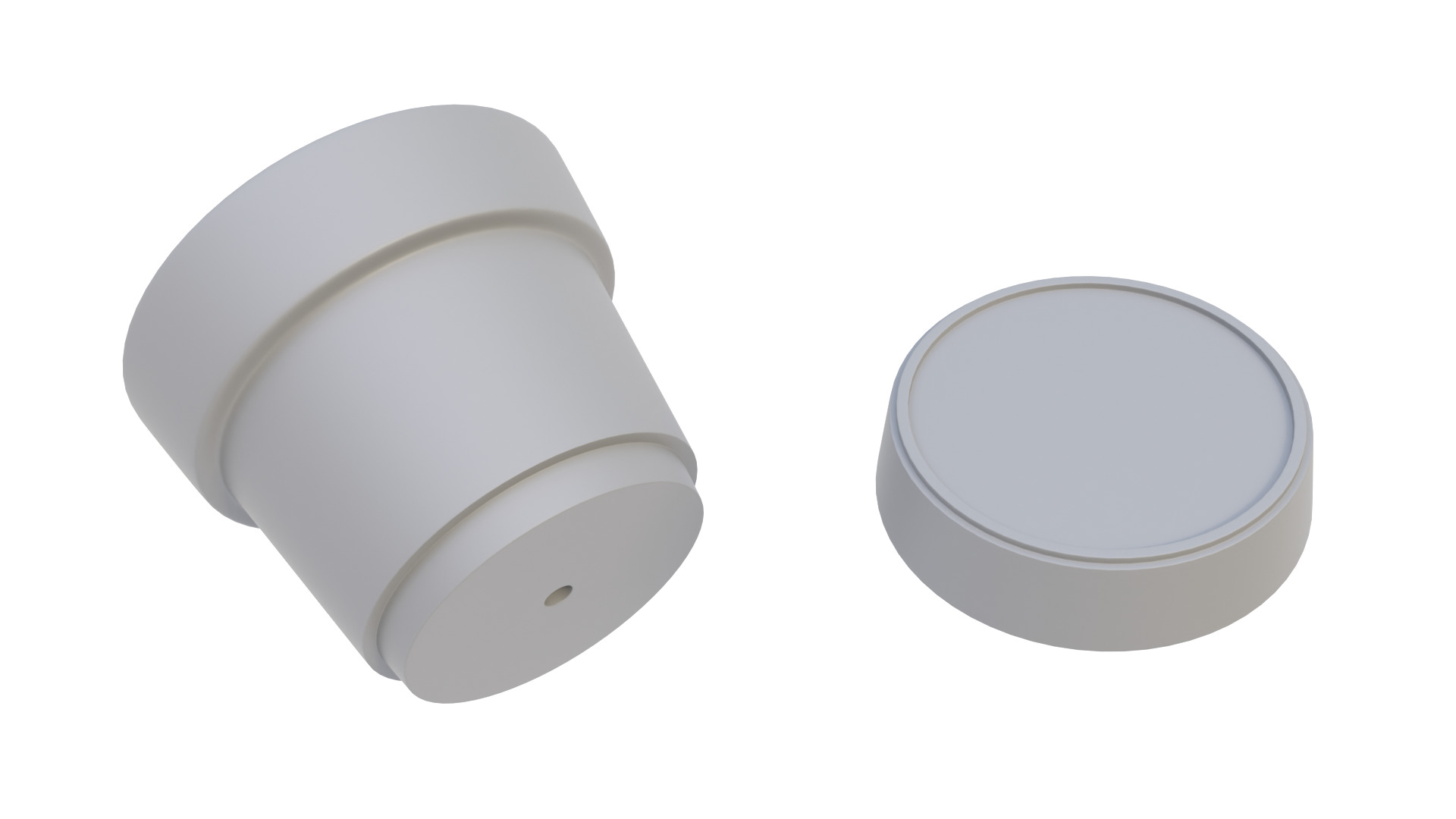 Flower pot 02 3D model_11