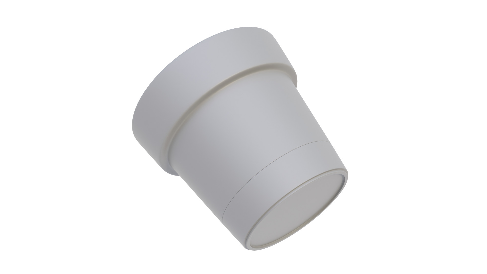 Flower pot 02 3D model_4