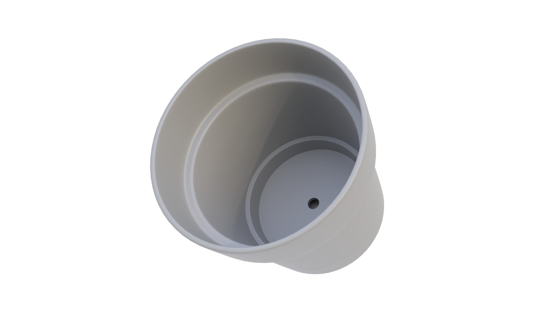 Flower pot 02 3D model_2