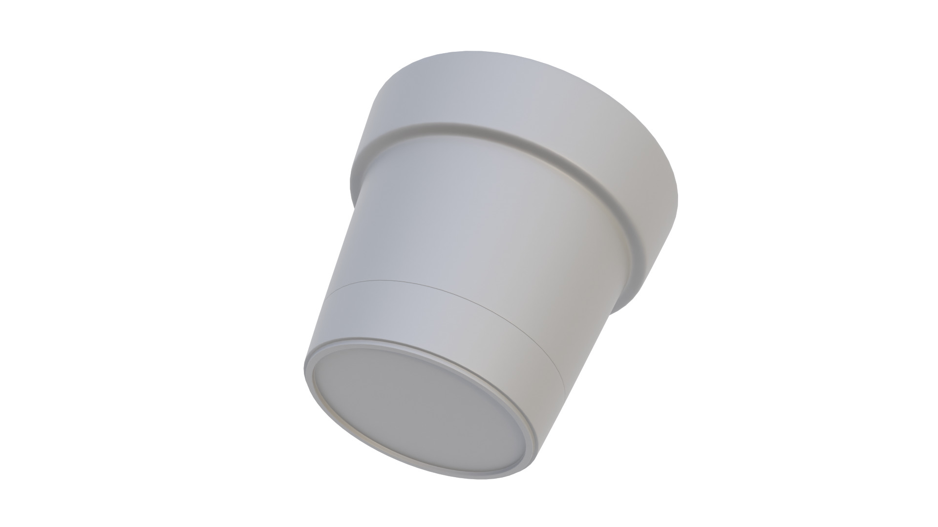 Flower pot 02 3D model_5