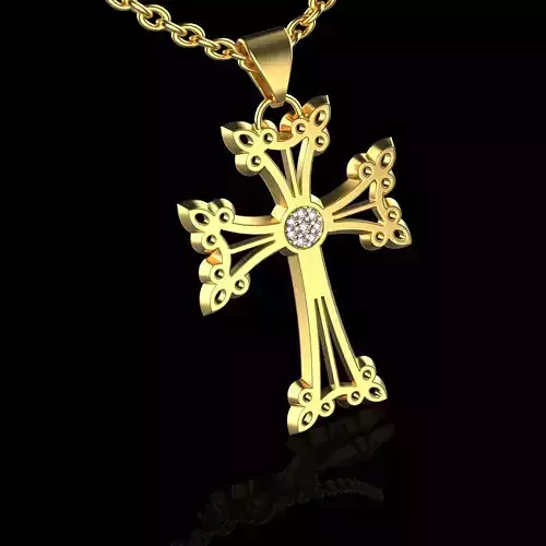 cross pendant 348