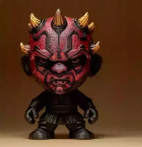 Mini DARTH MAUL Figurine 3D print model