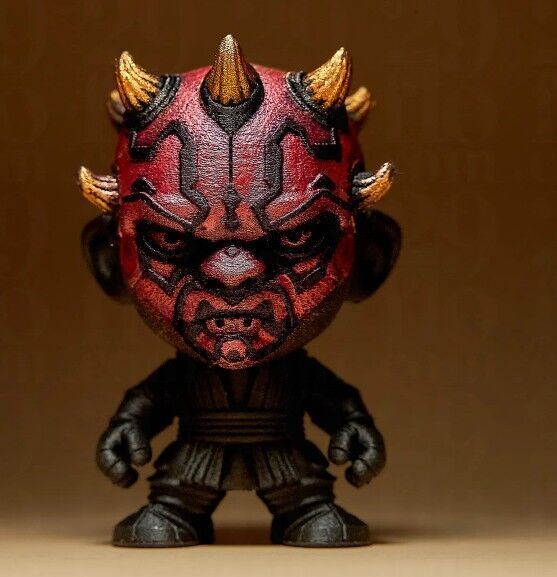 Mini DARTH MAUL Figurine 3D print model_8
