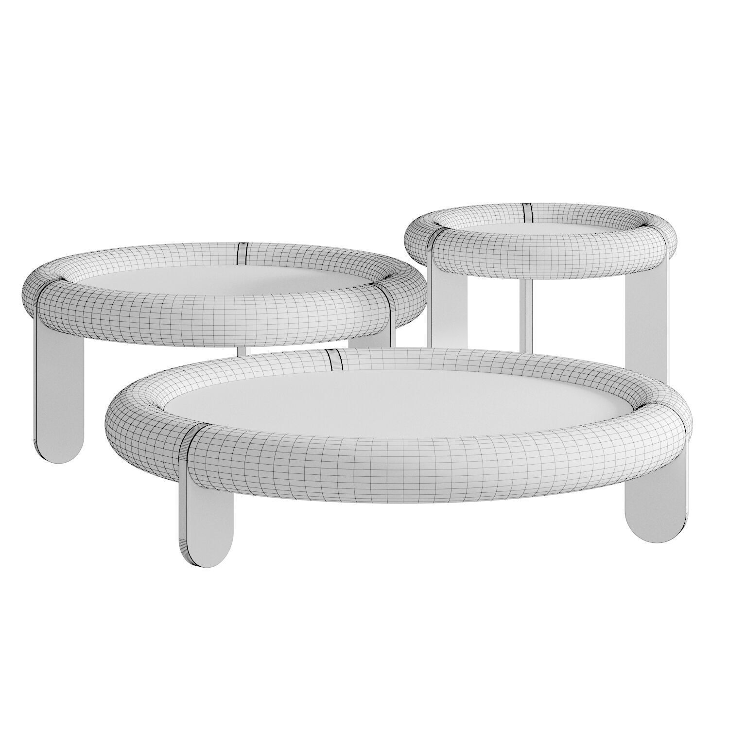 Madou Coffee table by Enne 3D model_4