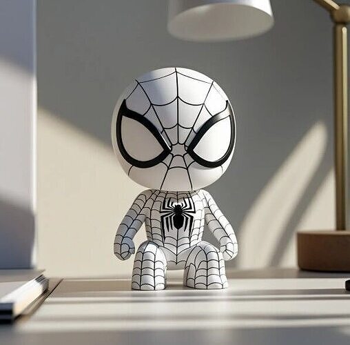 Mini Spider-Man Desk Buddy 3D print model
