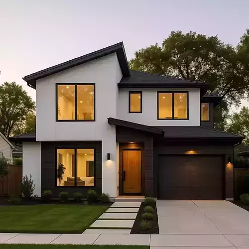  Modern Single-Family House Exterior