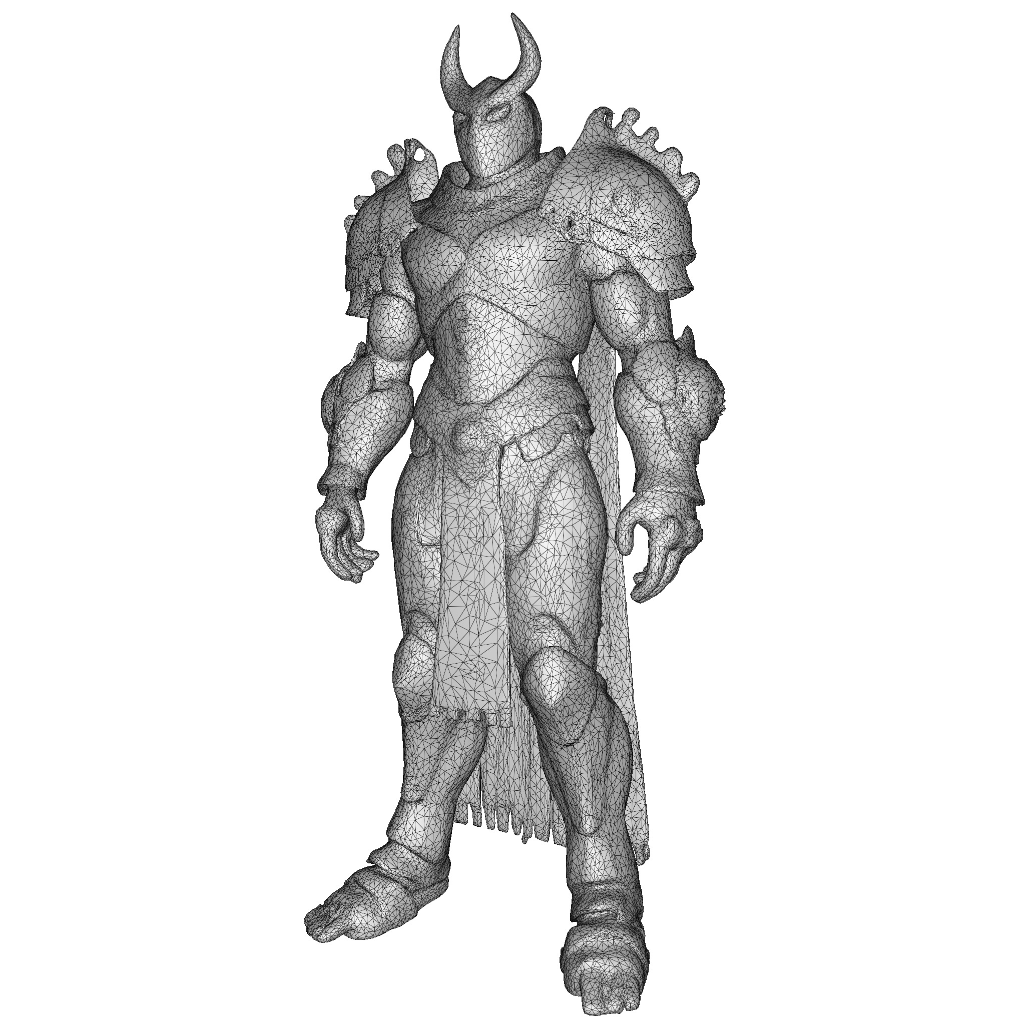 Elite Armored Warriors Collection - Premium Fantasy Fighter Pack 3D print model_25