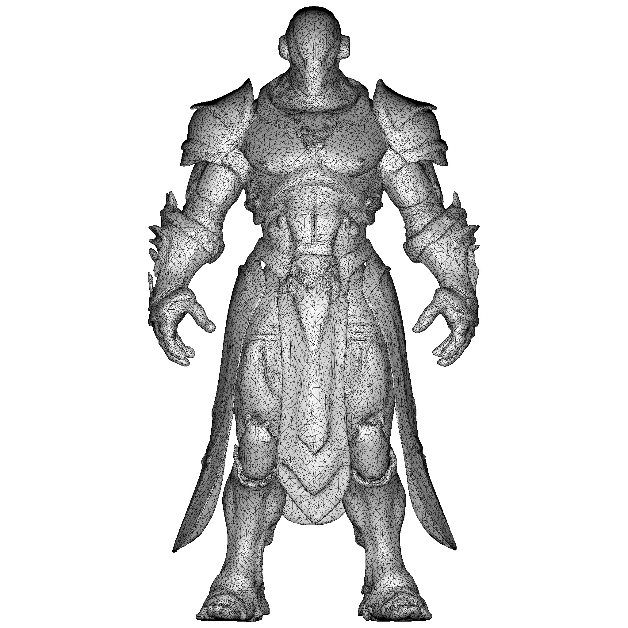 Elite Armored Warriors Collection - Premium Fantasy Fighter Pack 3D print model_7