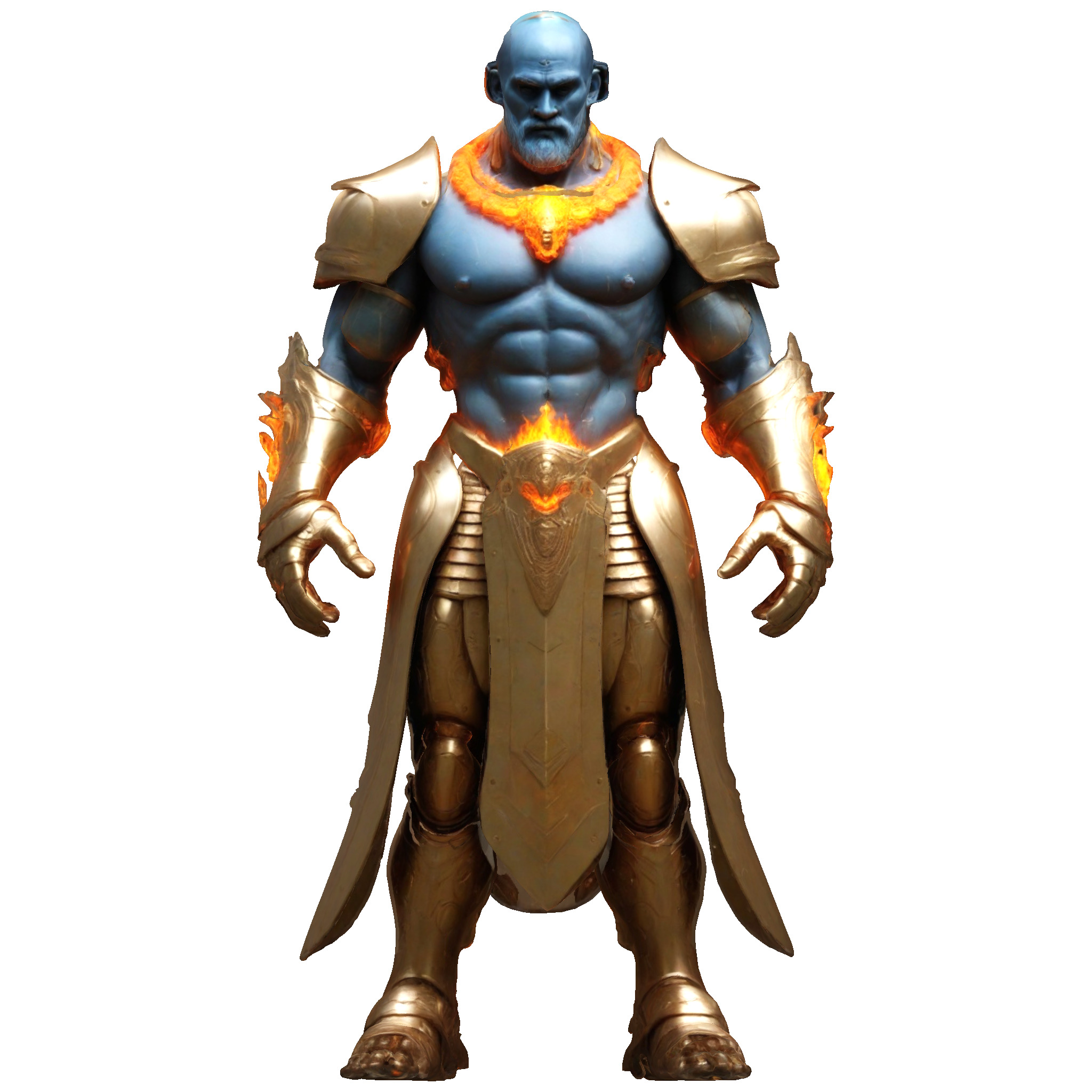 Elite Armored Warriors Collection - Premium Fantasy Fighter Pack 3D print model_6