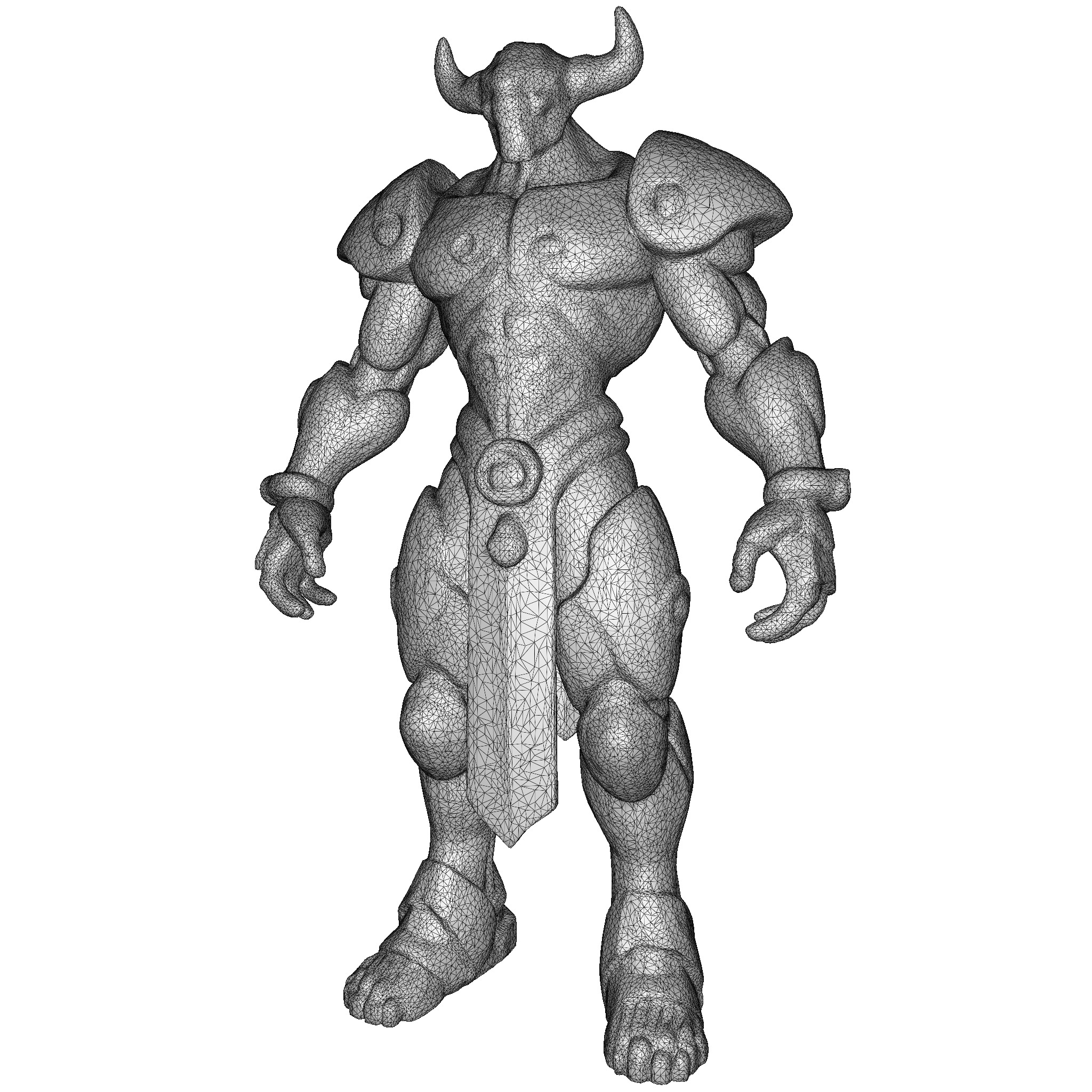 Elite Armored Warriors Collection - Premium Fantasy Fighter Pack 3D print model_31