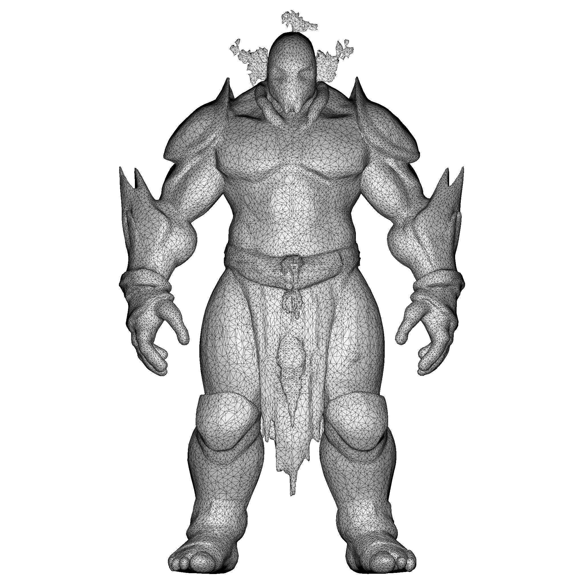 Elite Armored Warriors Collection - Premium Fantasy Fighter Pack 3D print model_5
