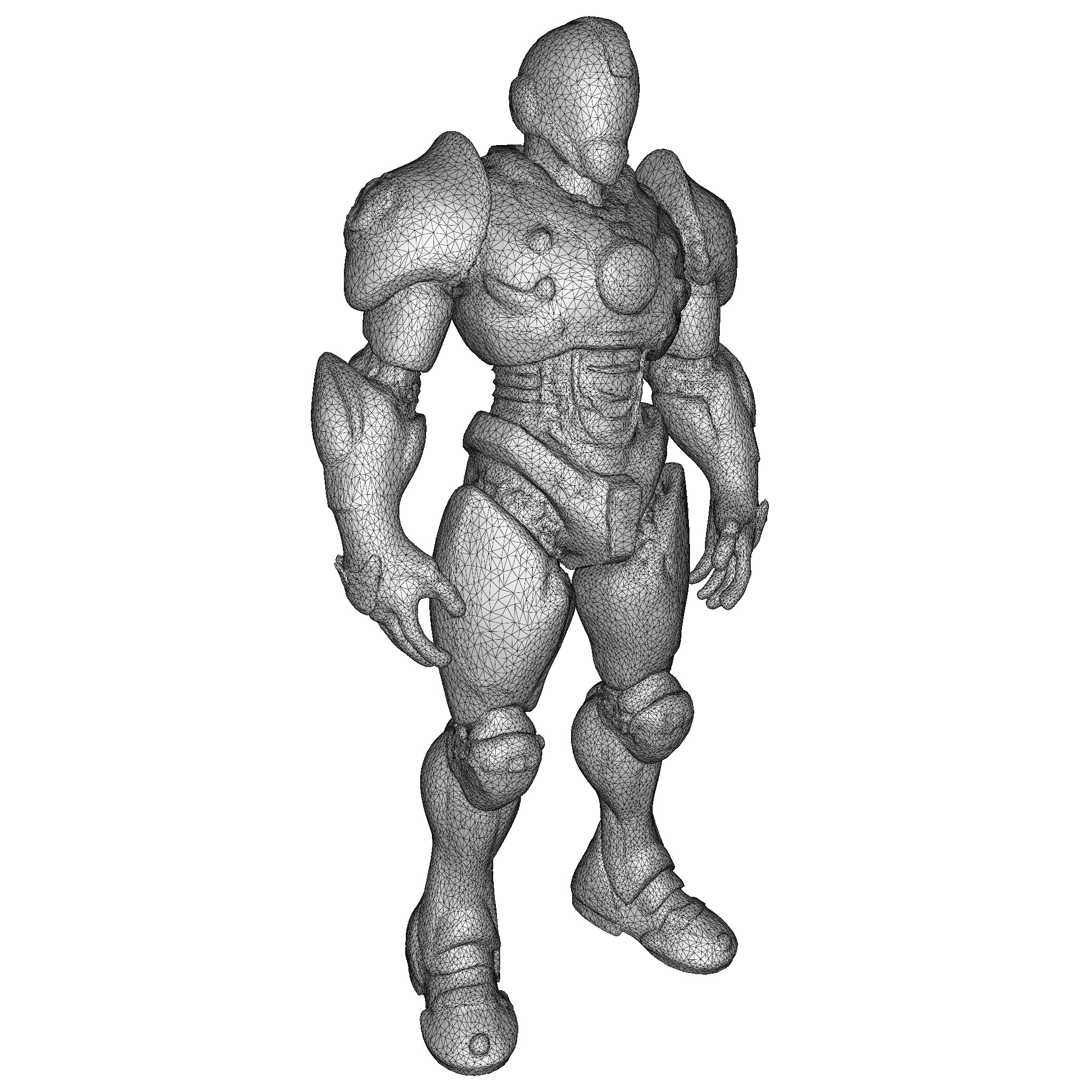 Elite Armored Warriors Collection - Premium Fantasy Fighter Pack 3D print model_15