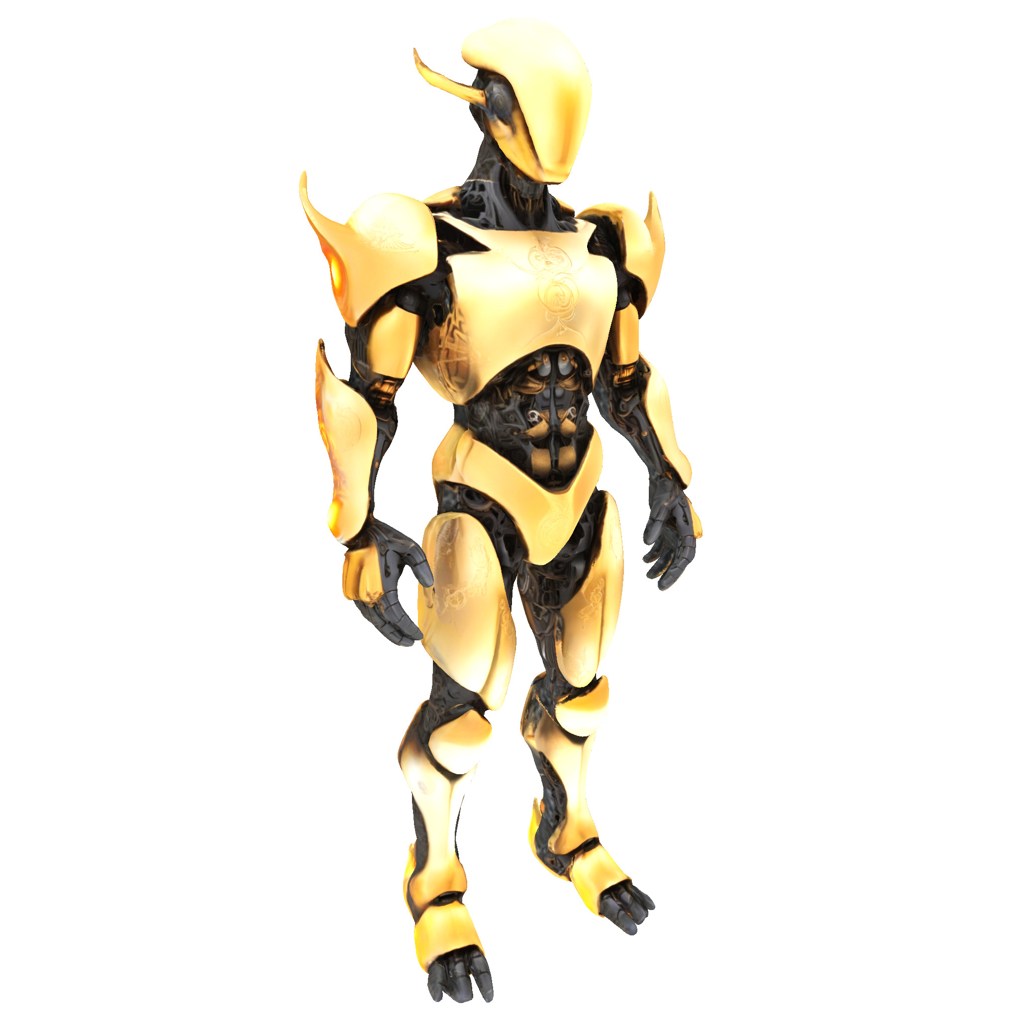 Elite Armored Warriors Collection - Premium Fantasy Fighter Pack 3D print model_10