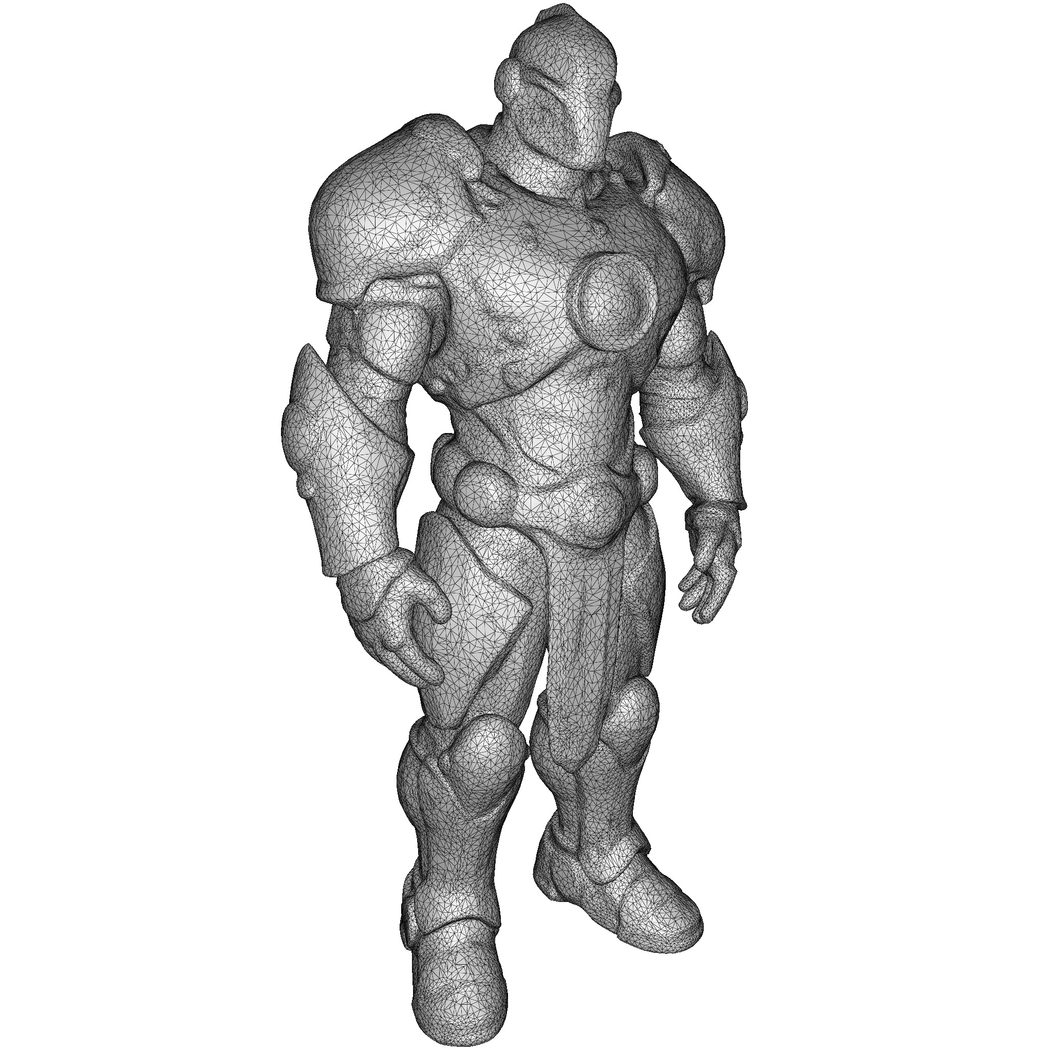 Elite Armored Warriors Collection - Premium Fantasy Fighter Pack 3D print model_3