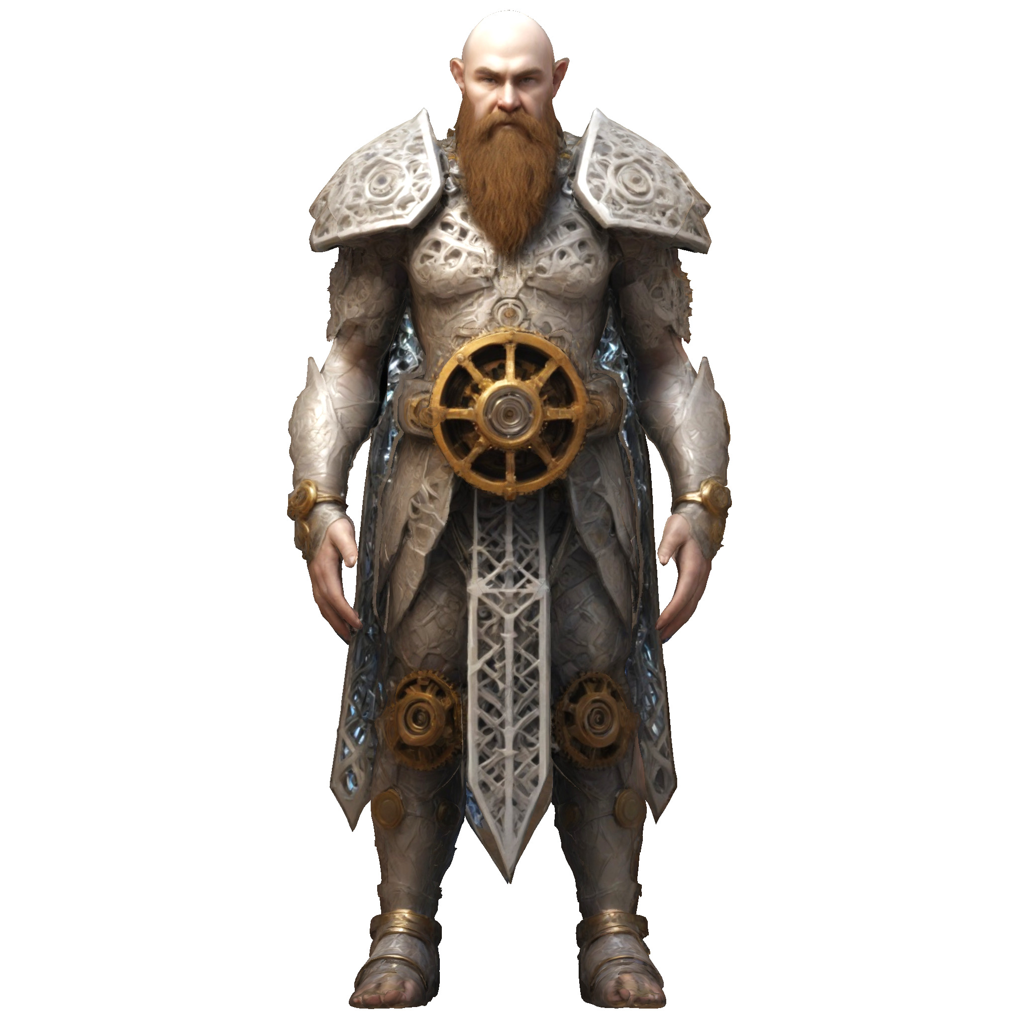 Elite Armored Warriors Collection - Premium Fantasy Fighter Pack 3D print model_28