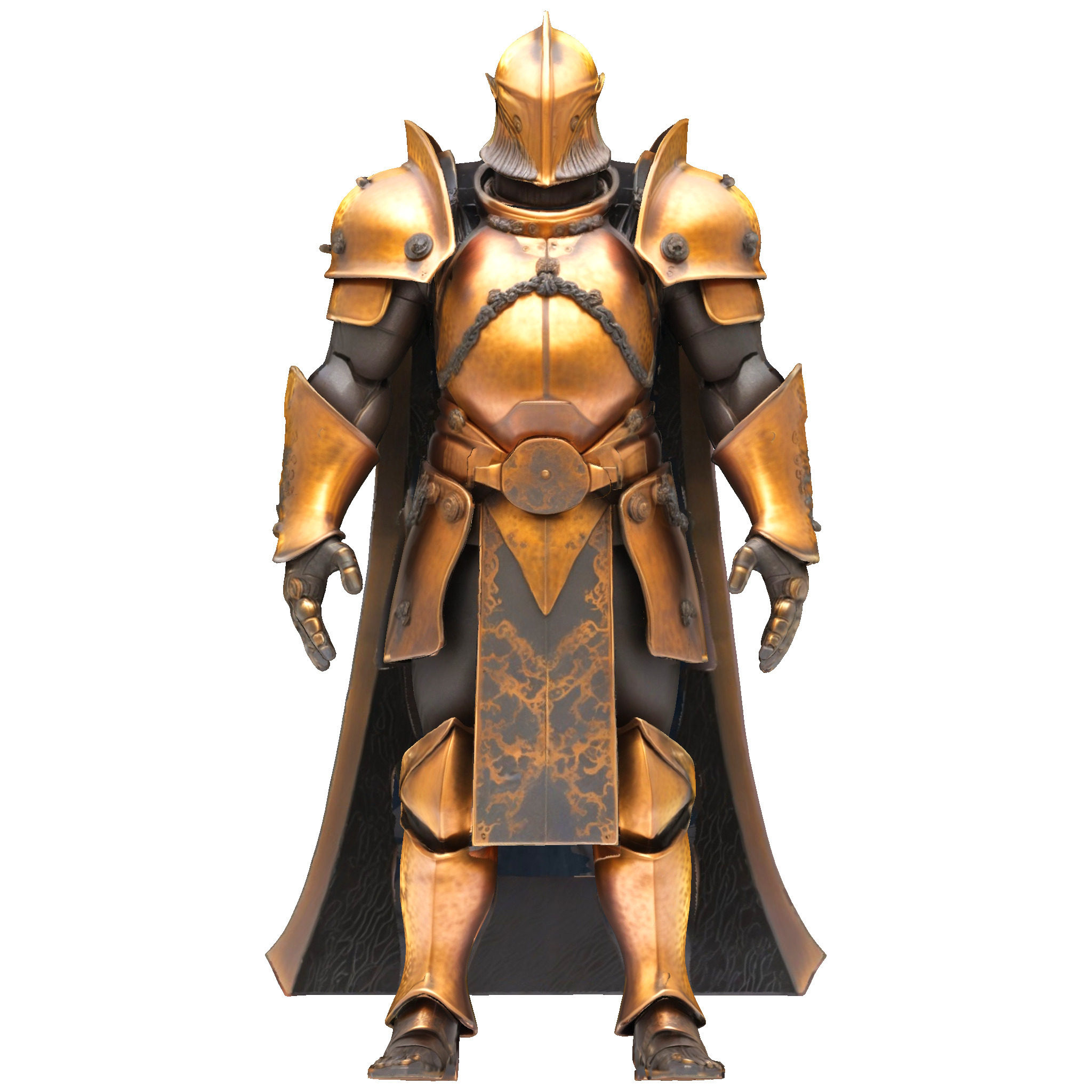 Elite Armored Warriors Collection - Premium Fantasy Fighter Pack 3D print model_16