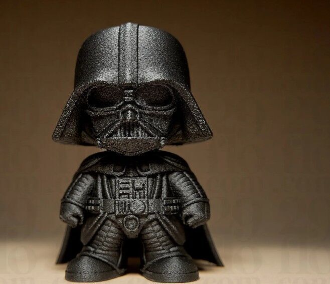 Mini Vader Figurine 3D print model_6