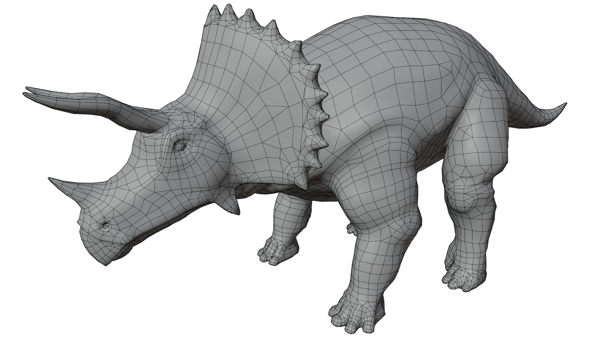 Triceratops 3D model_9