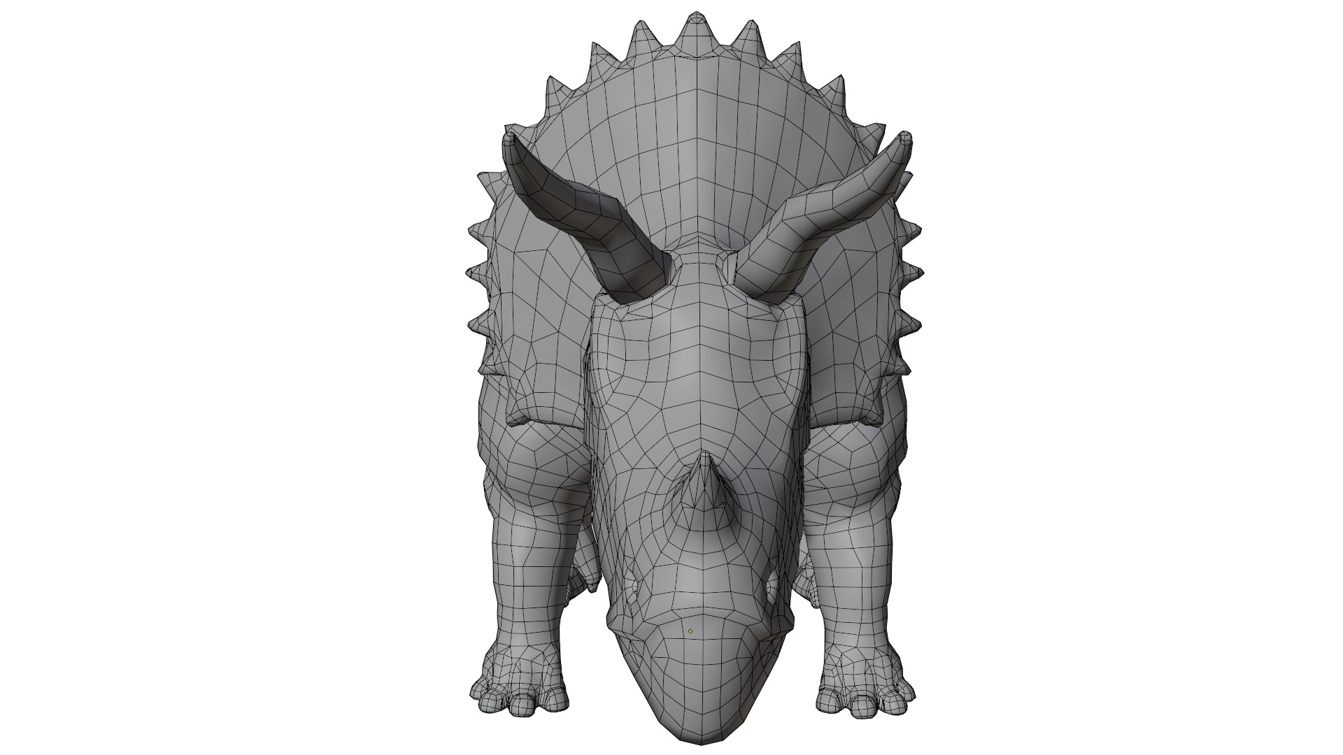 Triceratops 3D model_16