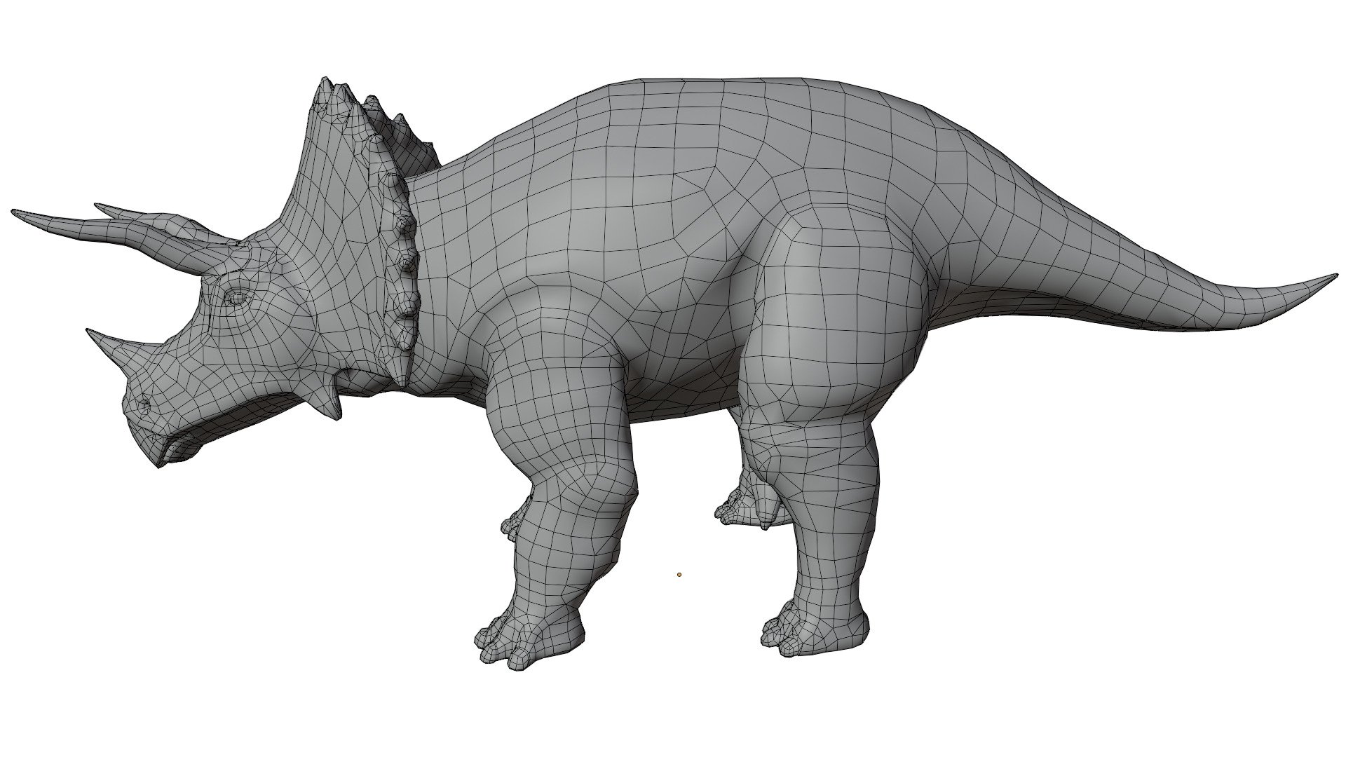 Triceratops 3D model_10