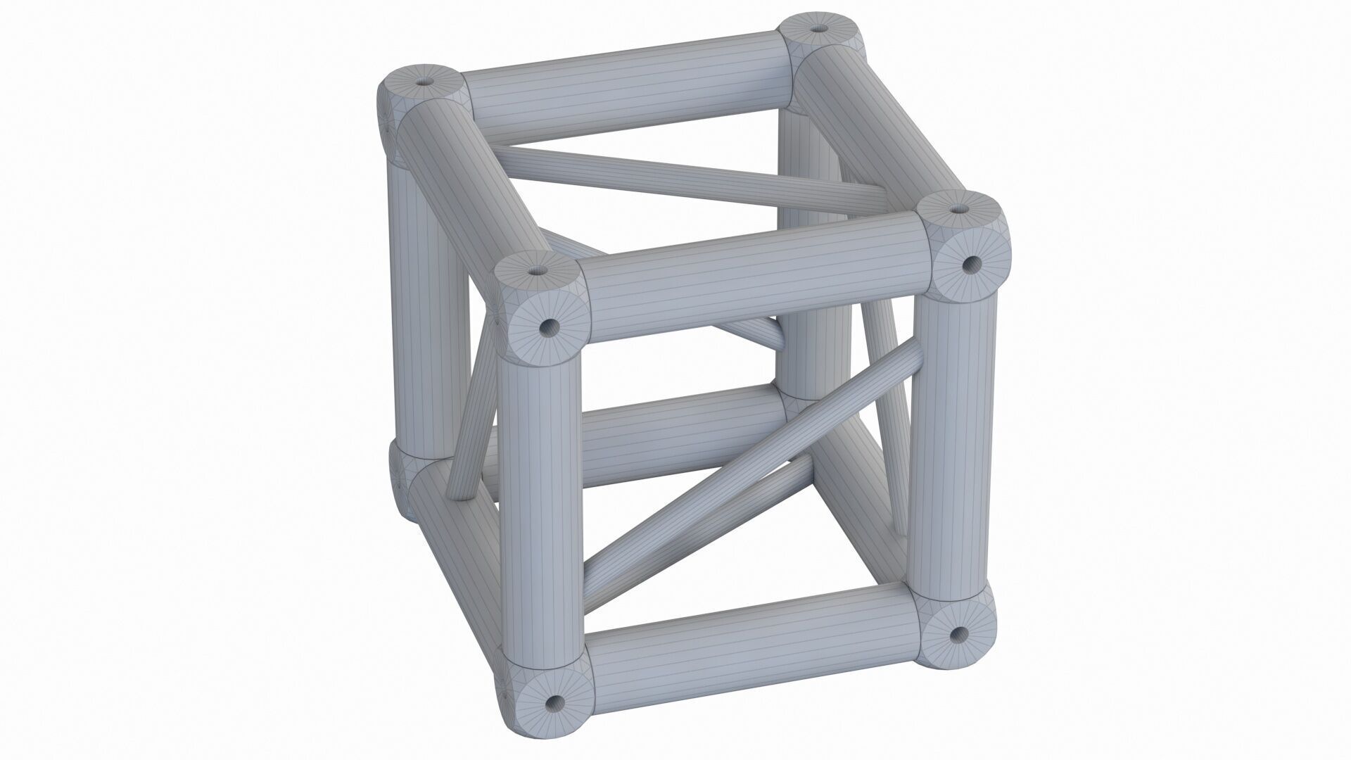 Box Truss Part 3D model_9