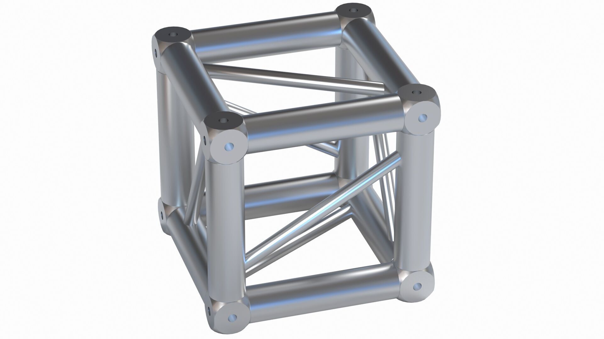 Box Truss Part 3D model_8