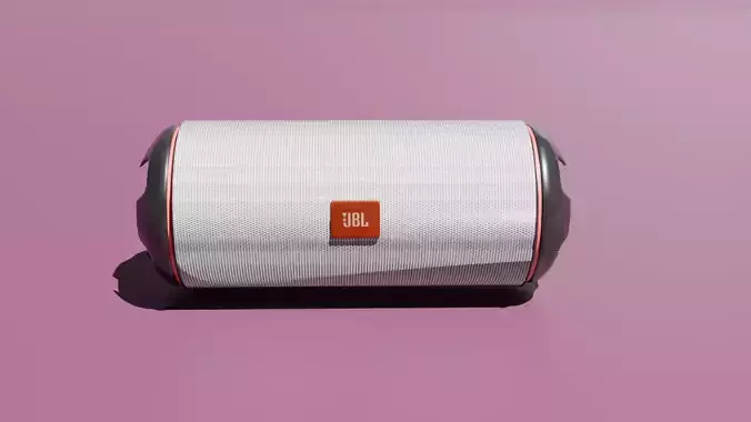 Portable Bluetooth Speaker 3D Model - PBR Game Ready