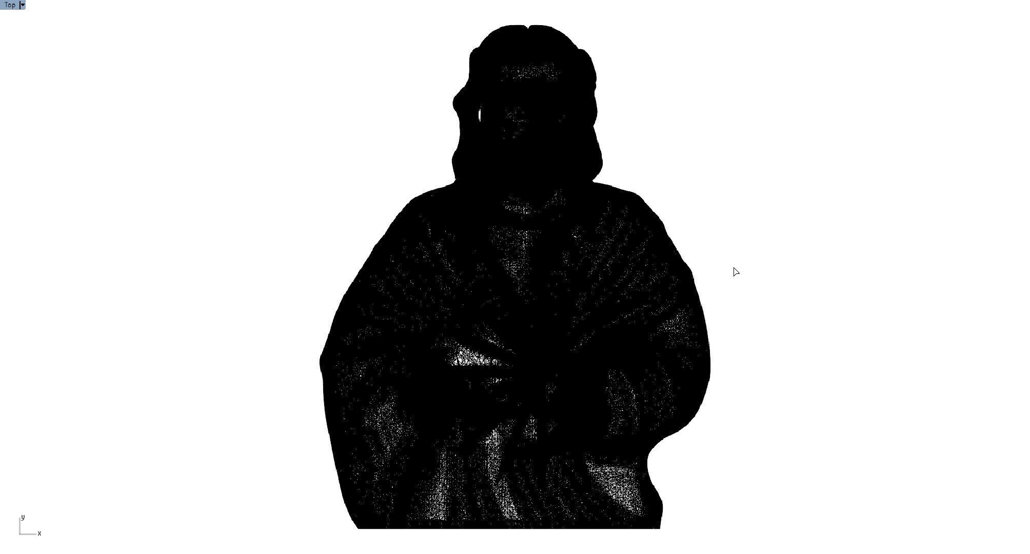 Sacred Heart of Jesus 3D print model_6