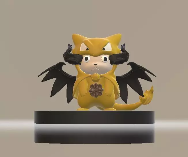 Digital sculpture 3D print model
