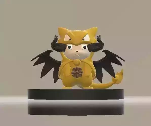 Digital sculpture 3D print model