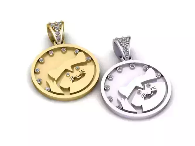   Pingente de diamante