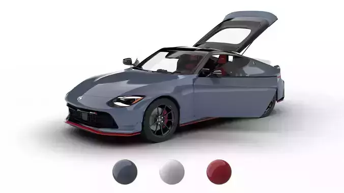 Nissan Z Nismo 2024 HQ 3d model