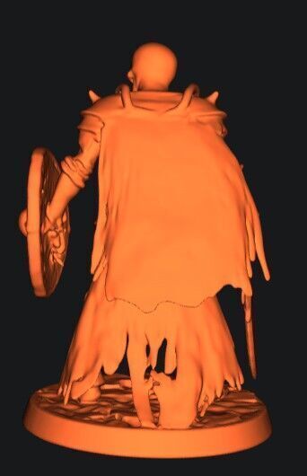 Skeleton Warrior 3D print model_7